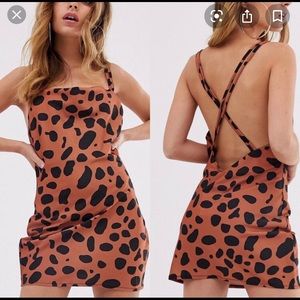 ASOS petite satin dress